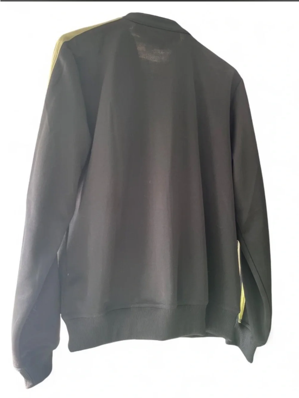 Ben Sherman Black Track Jacket with Lime Trim